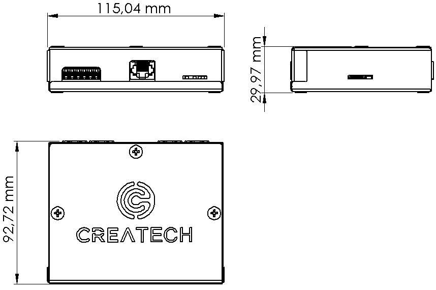 CRE-N-9092 — Teknik Ölçüler